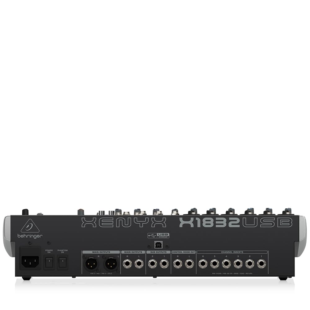 18-Input 3/2-Bus Mixer with Mic Preamps & Compressors I8381