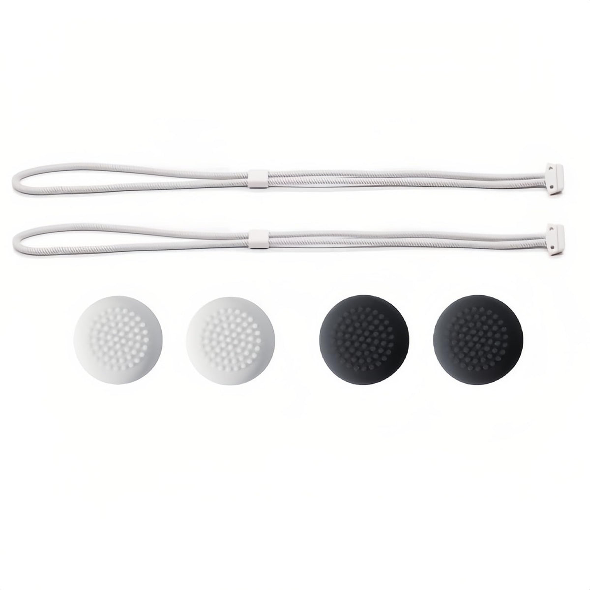 2 PCS Replacement Hand Straps with 2 Pair Thumb Grip Caps Q2735