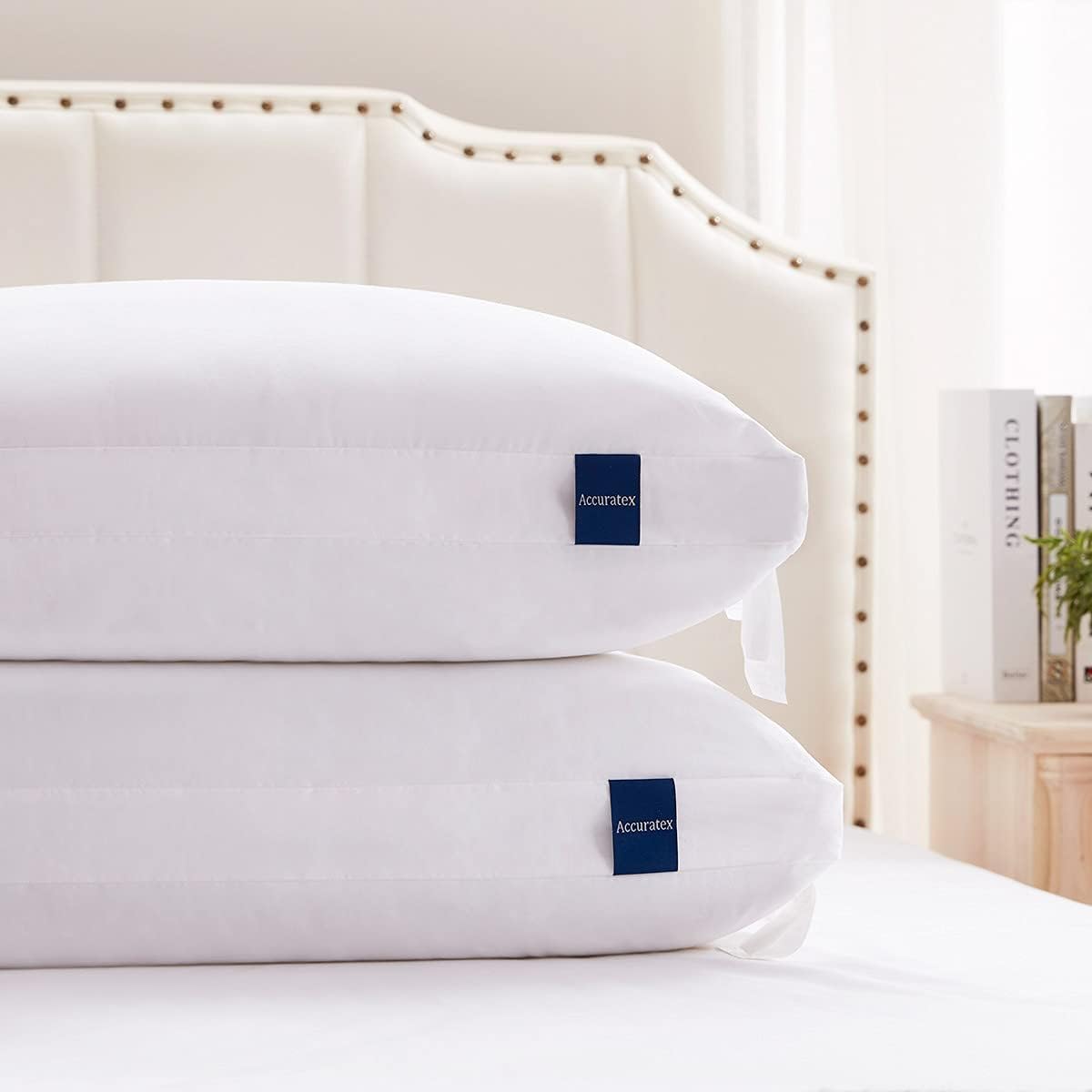 King Size Set of 2 Adjustable Hybrid Pillow W42906