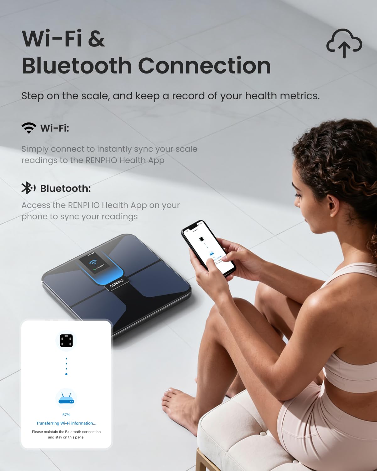 Smart Tape with Large Display, Scale with BMI X12198