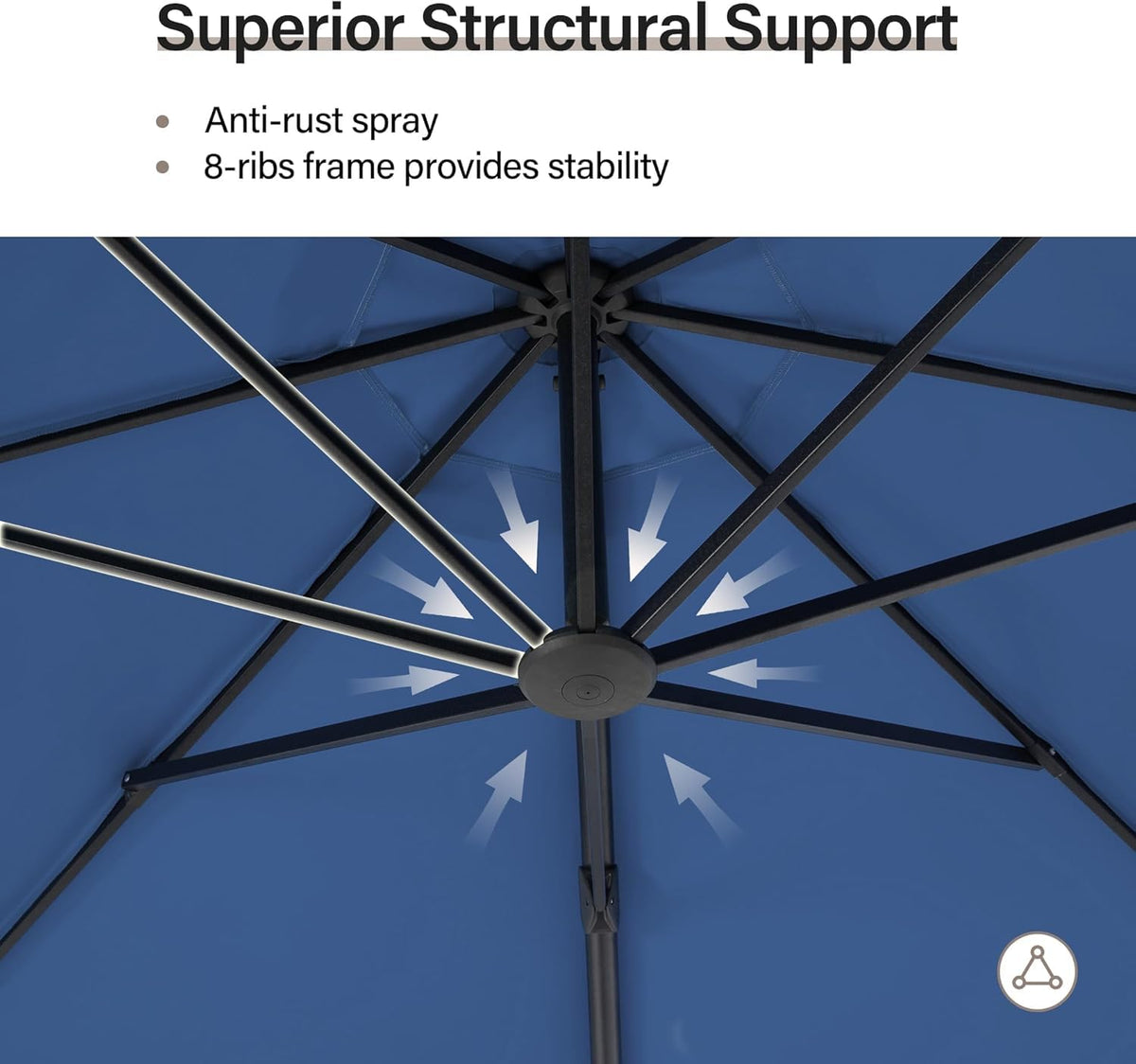 11ft Cantilever Patio Umbrella Y624752