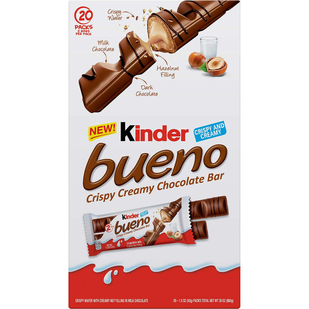Milk Chocolate Candy Bars, 1.5 oz, 20 ct F176