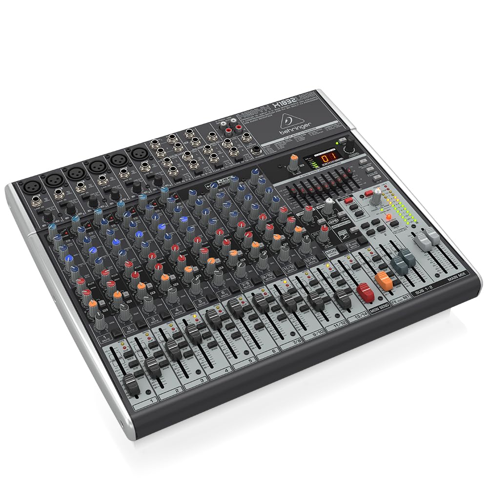 18-Input 3/2-Bus Mixer with Mic Preamps & Compressors I8381