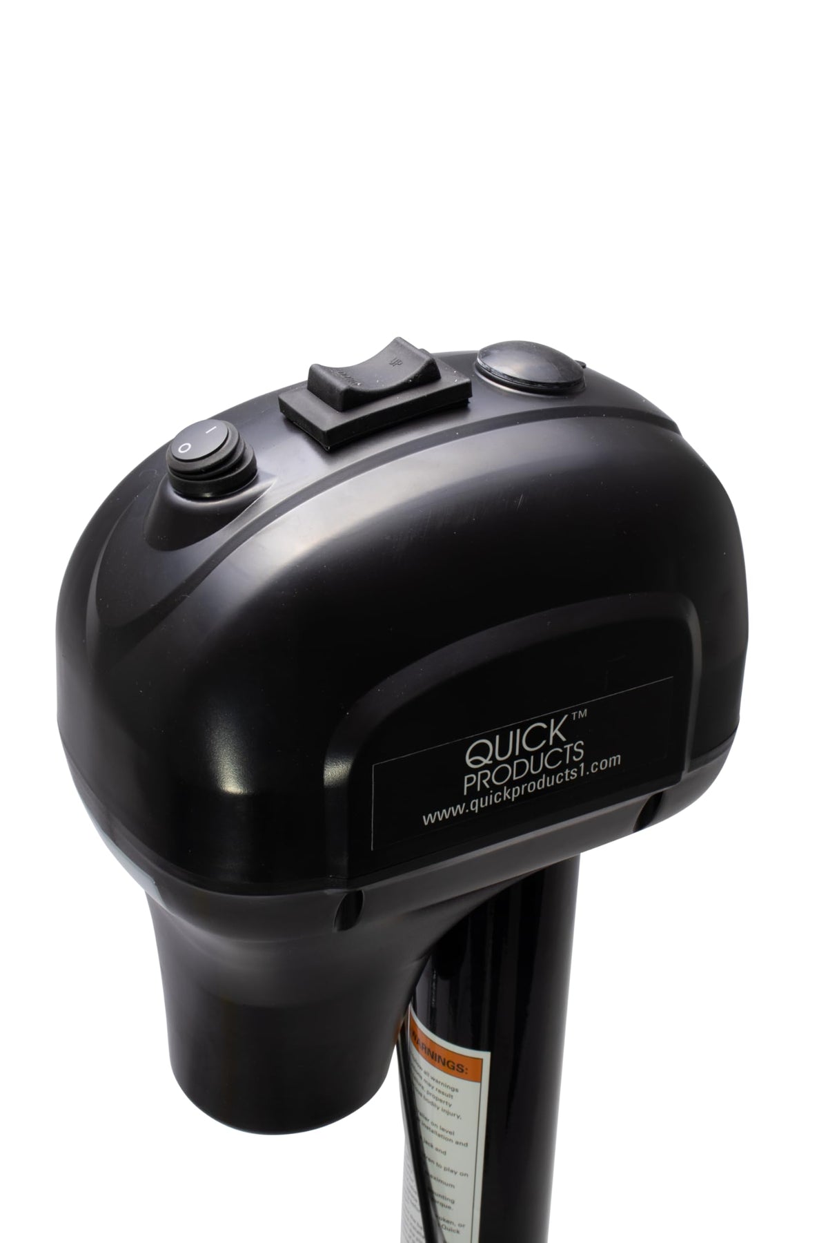 Electric A-Frame Tongue Jack with Side-Mount LED Work Light, 3,650 lbs. Capacity, Black R39827