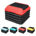 16"x16" Adjustable Exercise Aerobic Step Platform with 4 Risers X82816