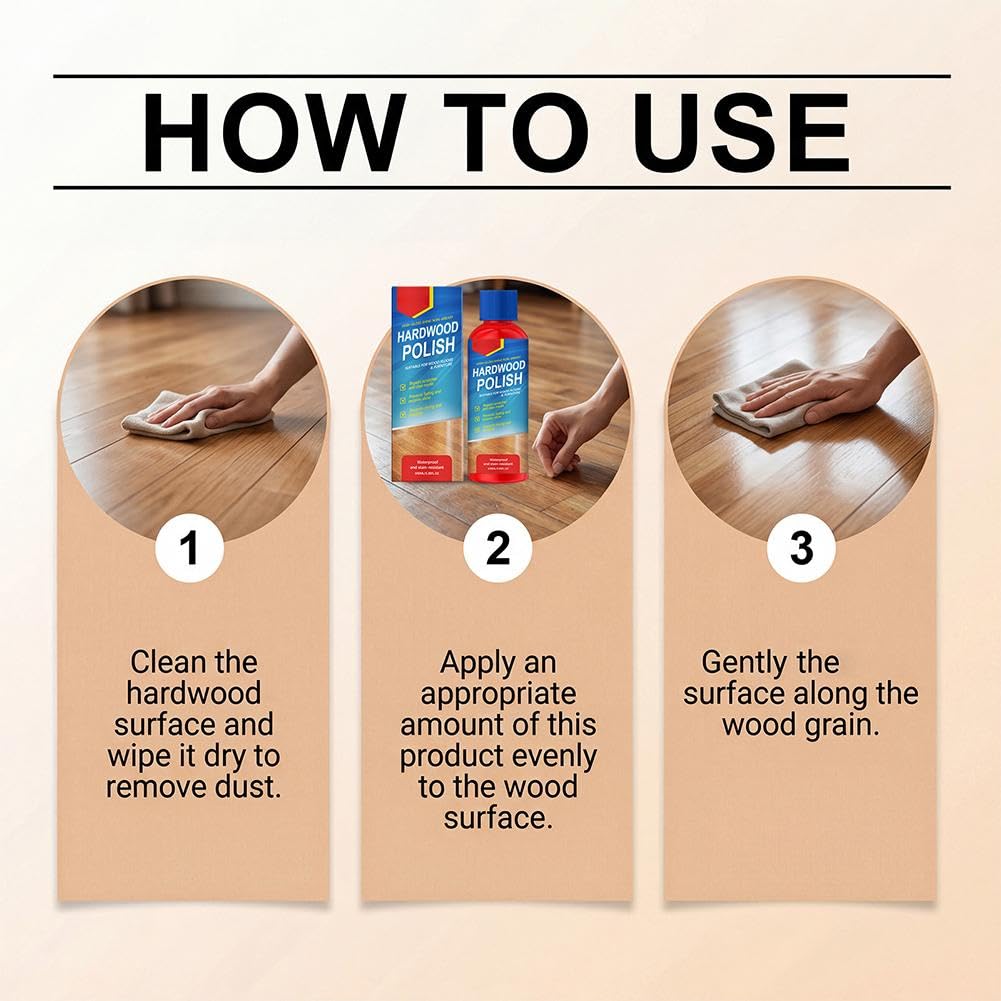 High-Gloss Wood Floor Polish Y74729