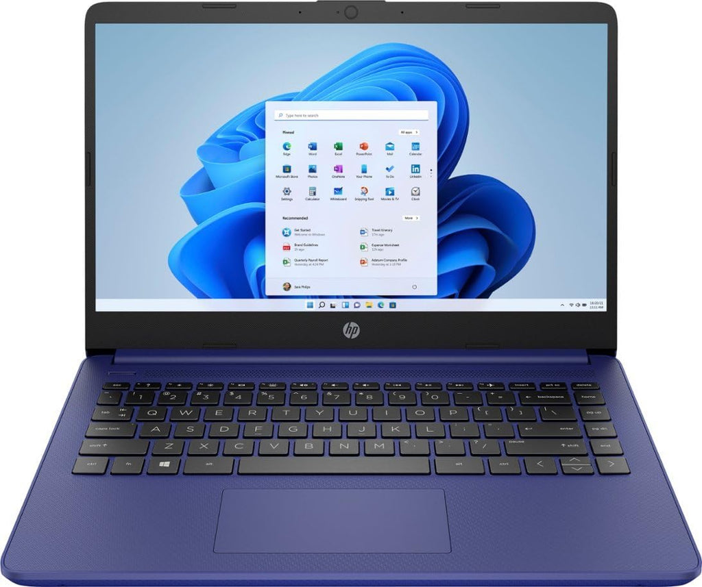 14-inch HD Touchscreen Laptop Intel Celeron N4120 4GB RAM 64 GB Storage Indigo Blue F9454