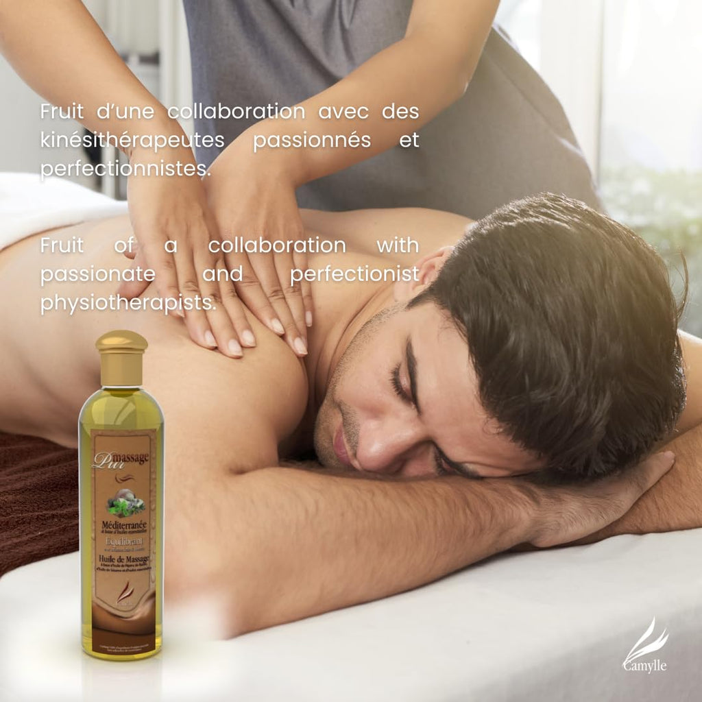 Massage Oil Set of 4 with Cotton Bag G647059
