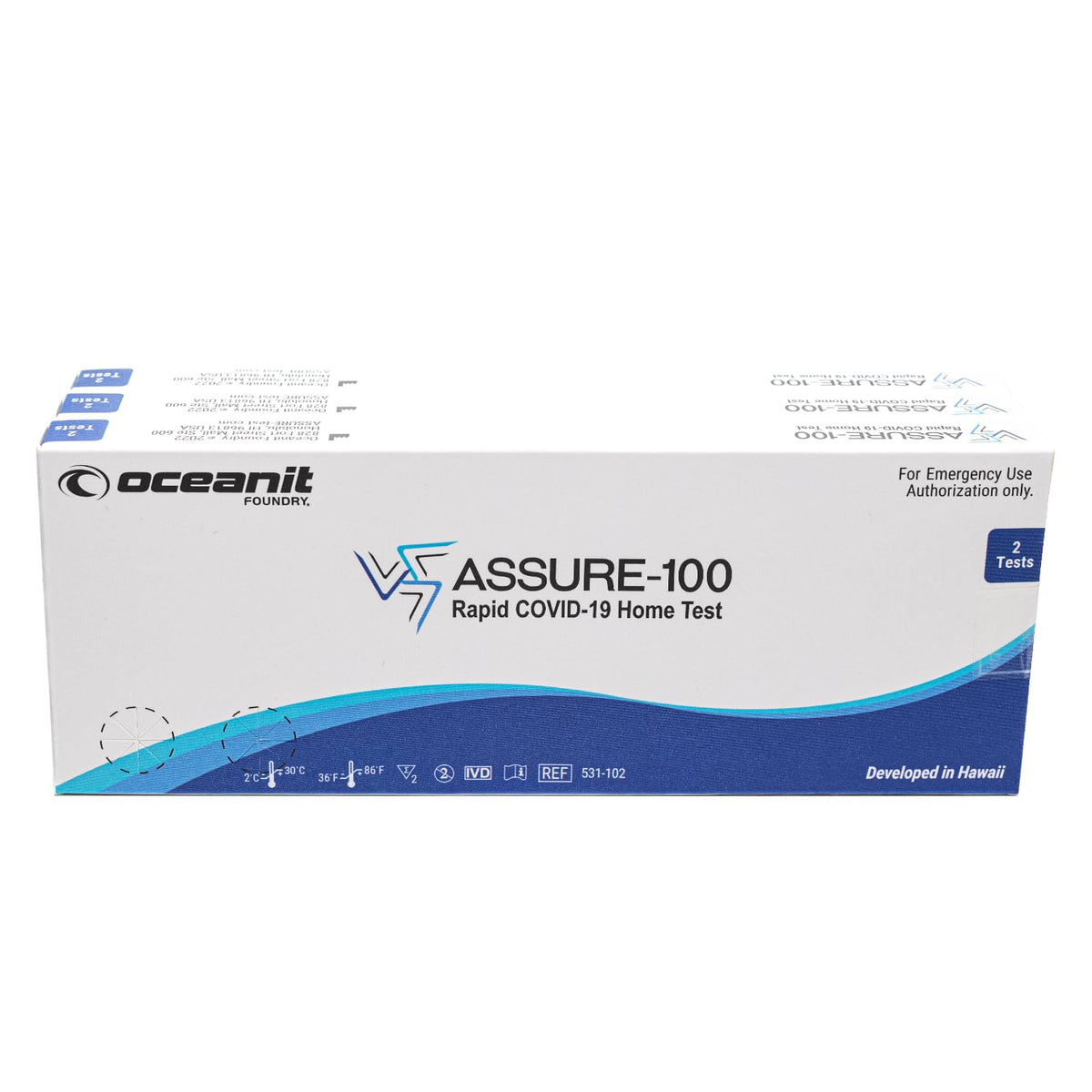 COVID-19 Rapid Antigen Home Test Kit, 6-Pack H273519