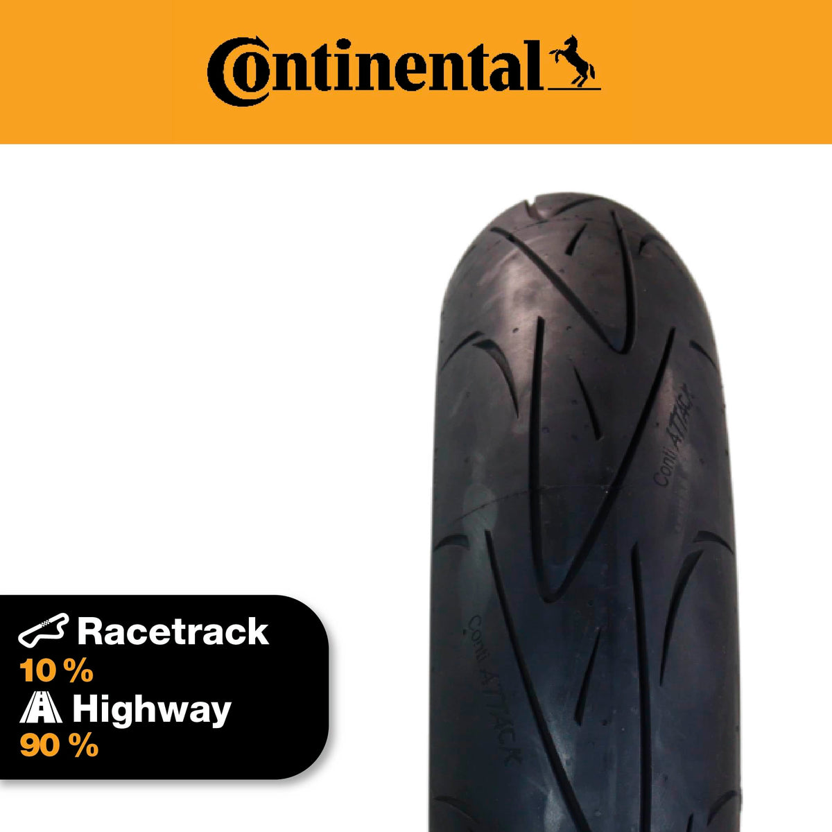 Front Motorcycle Tire 120/70ZR17 Sport I18603