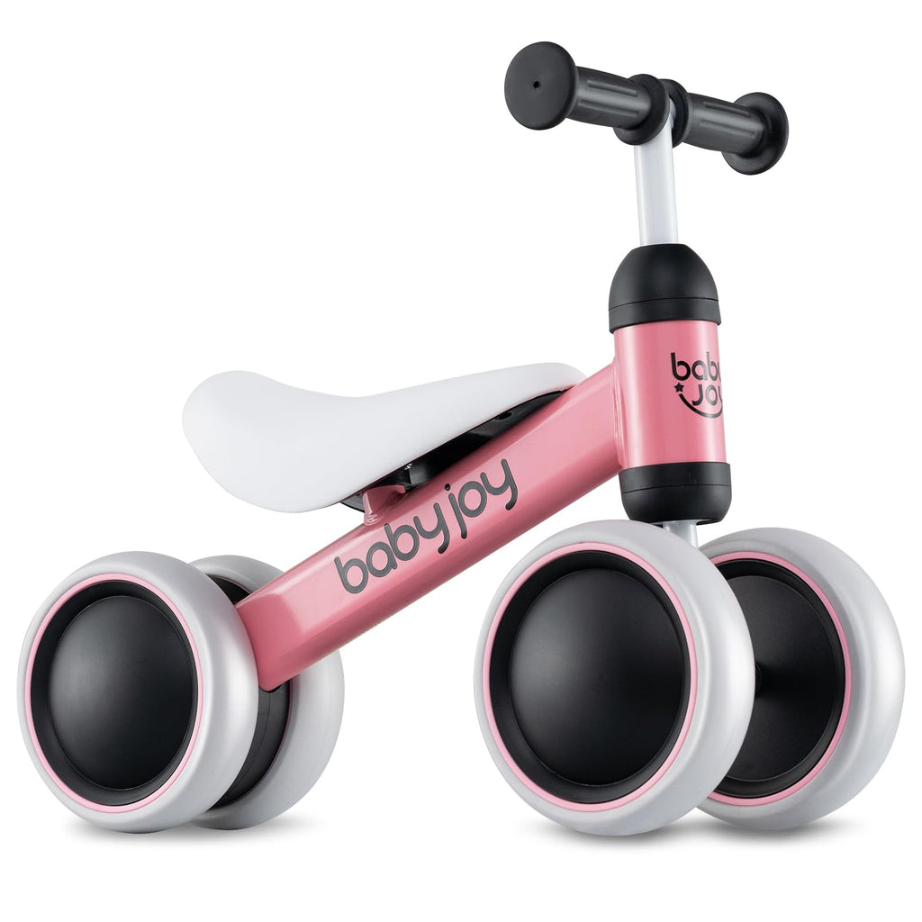 No Pedal 4 Wheels Toddler Balance Bike with Soft Seat L888458