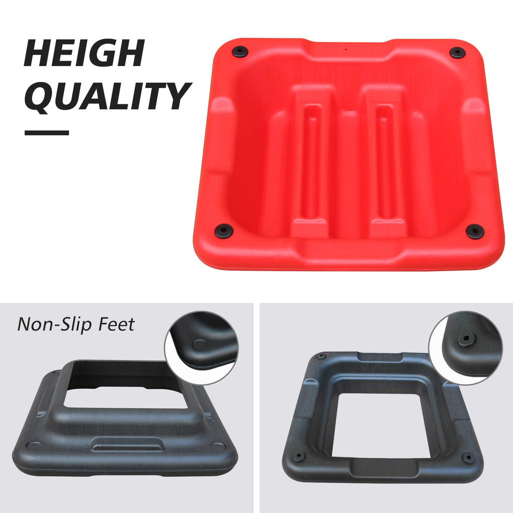 16"x16" Adjustable Exercise Aerobic Step Platform with 4 Risers X82816