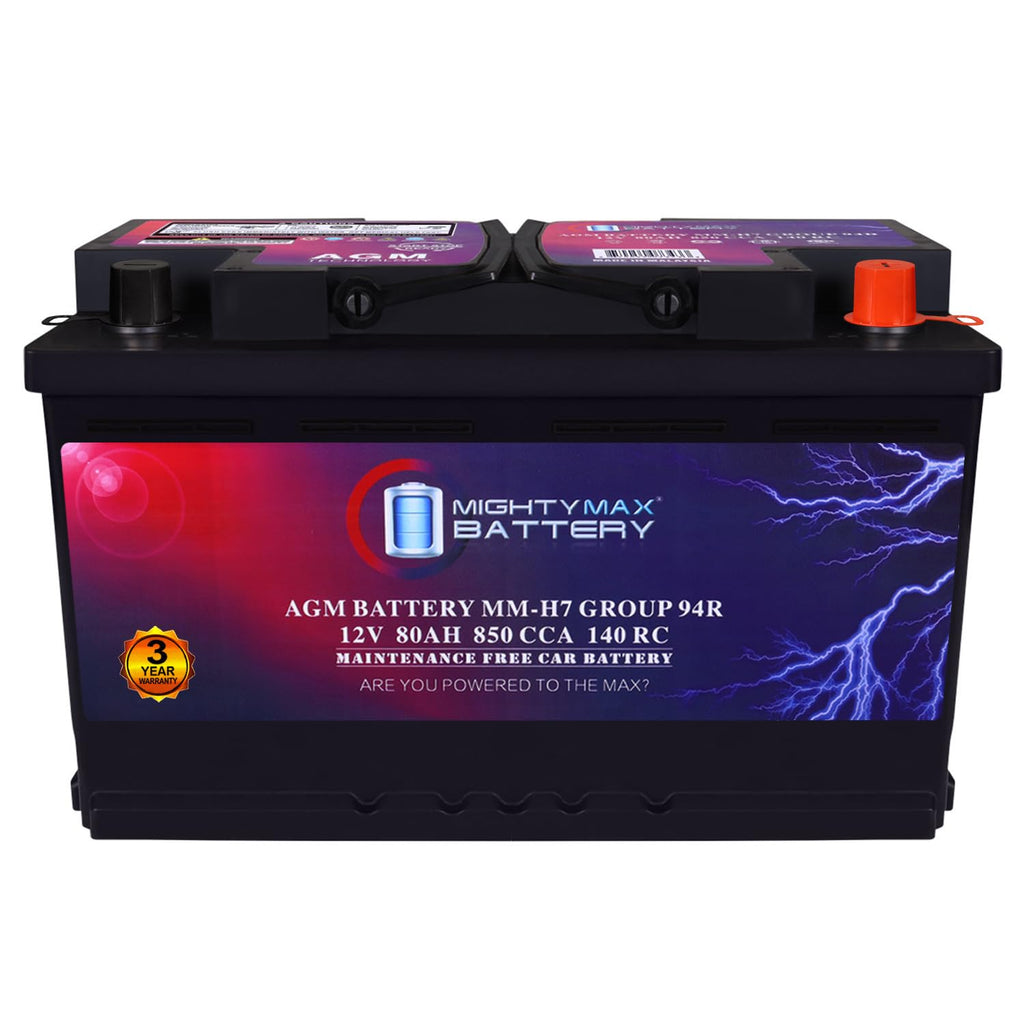 12V 80AH 850 CCA Replacement Battery U63969