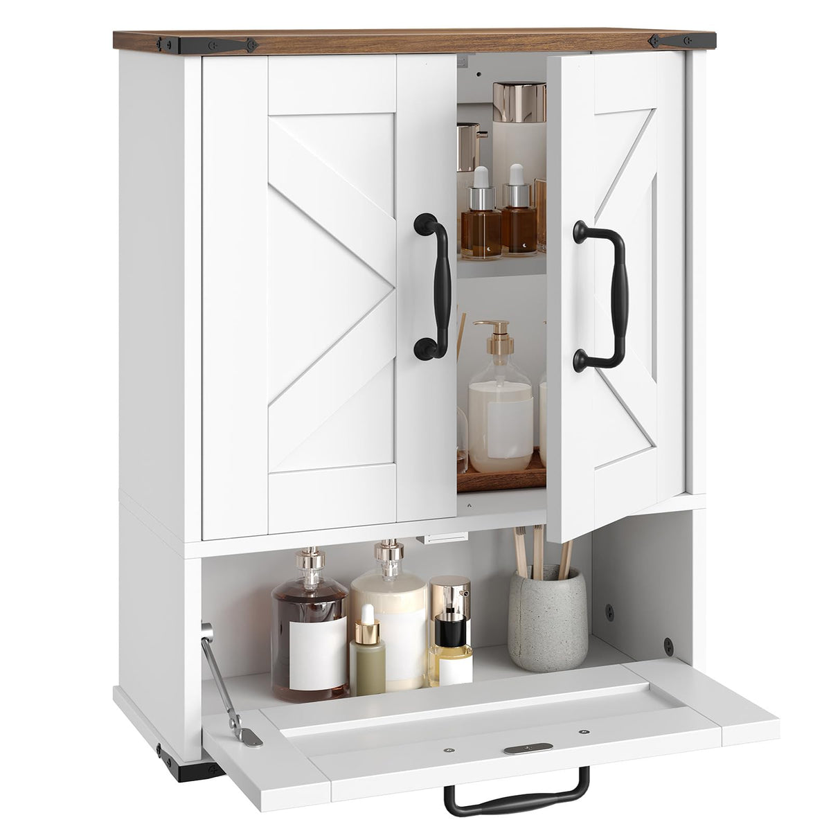 Wall Mounted Cabinet with Adjustable Shelf A23695