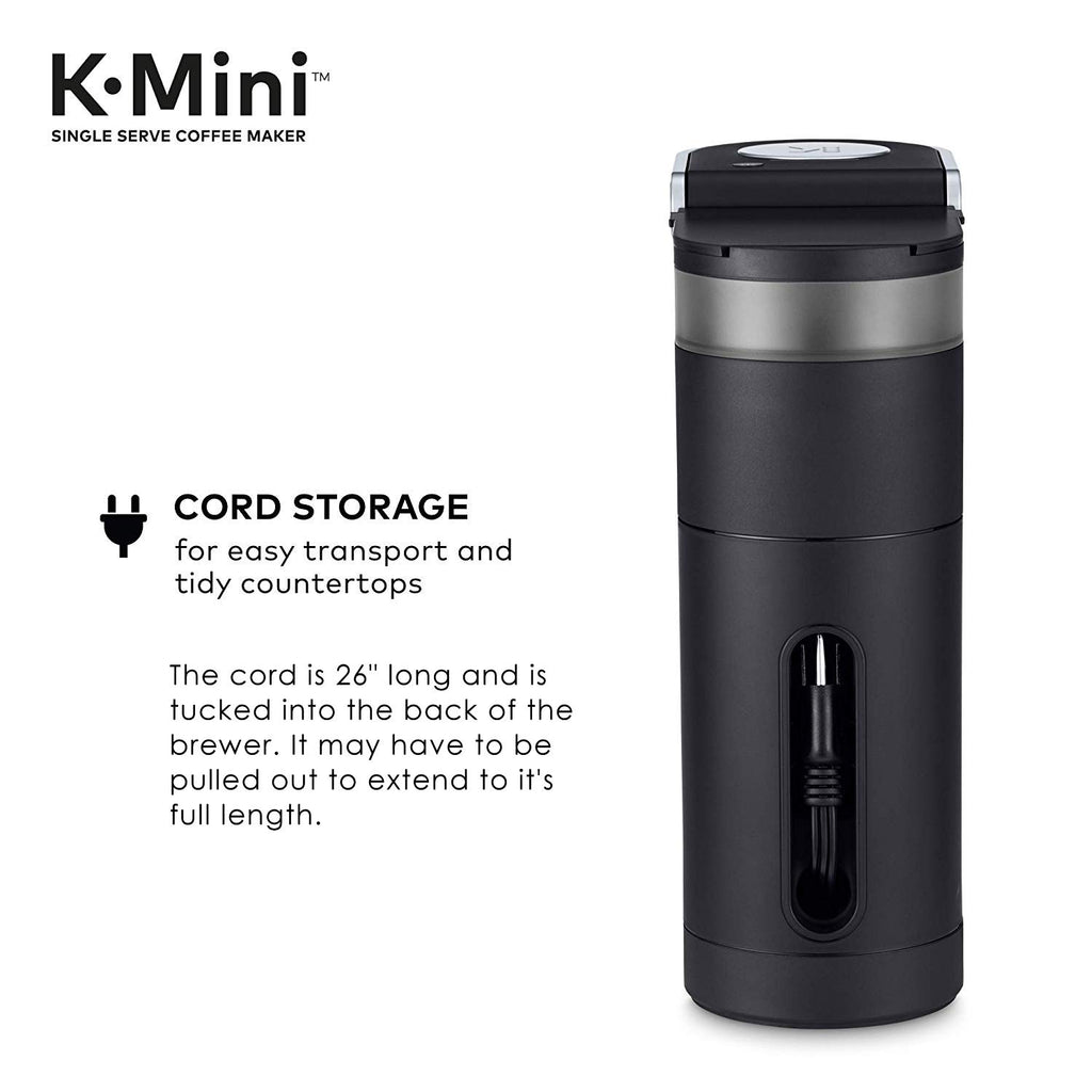 Single Serve K-Cup Pod Coffee Maker, Black, 40 Count T361290