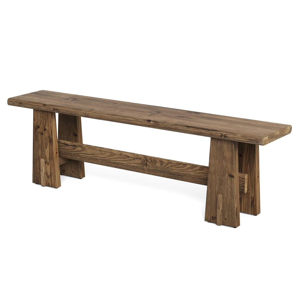 59" Solid Wood Bench C44455