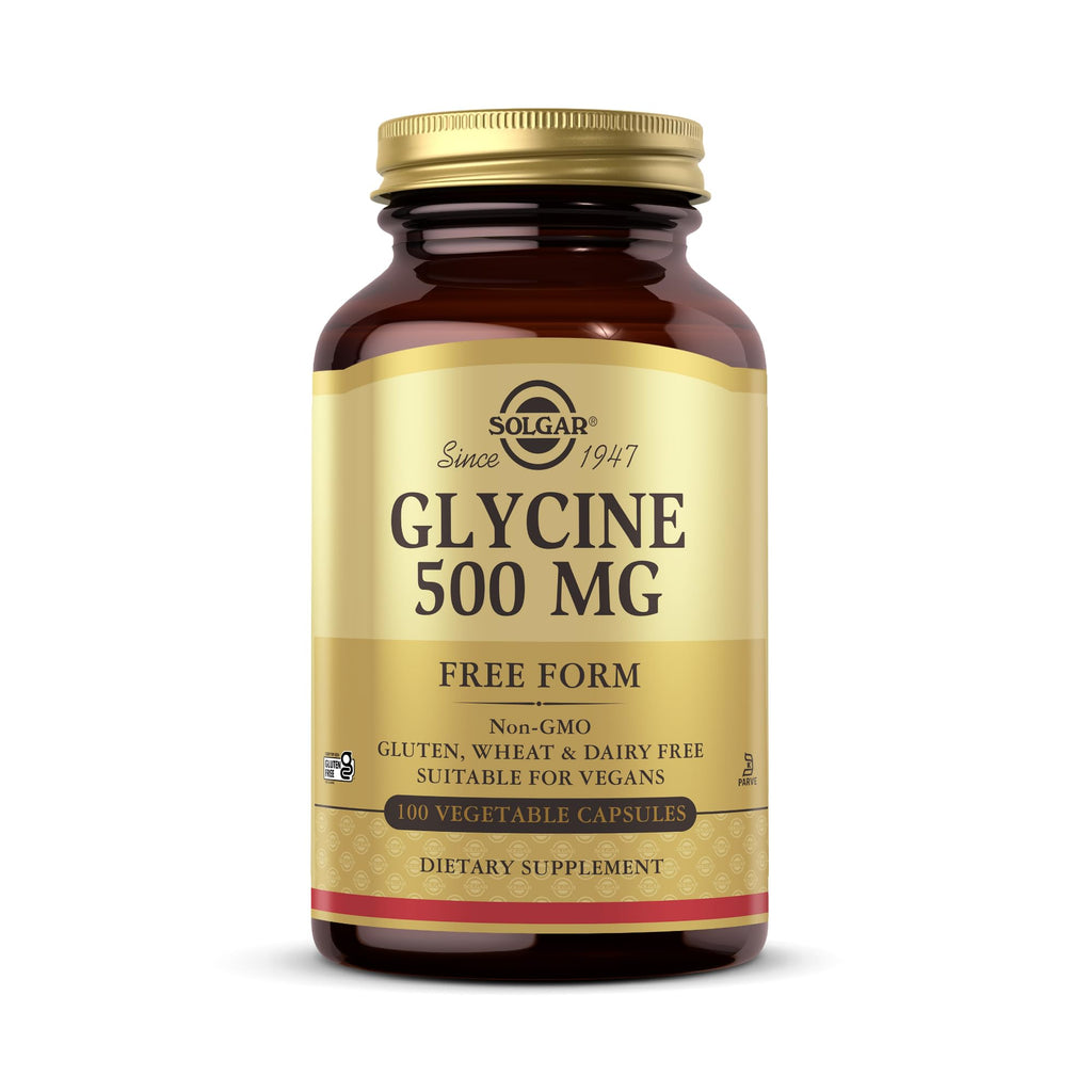 Glycine 500 mg 100 Vegetable Capsules T383539