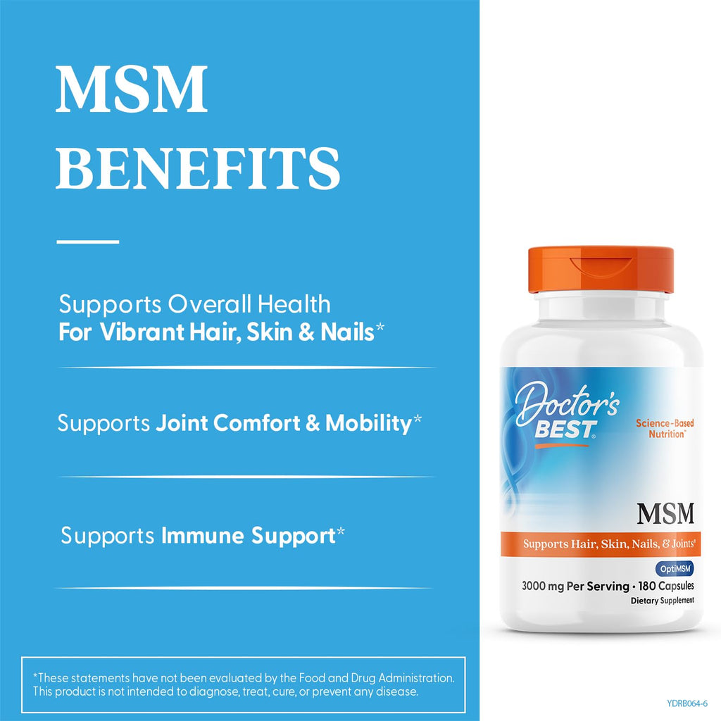 MSM Supplement Capsules W226943