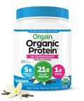 Organic Vegan 21g Protein Superfoods Powder Vanilla Bean 1.12lb L736