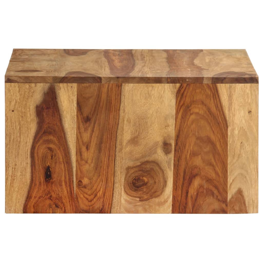2 pcs Square Wood Nesting Tables F211