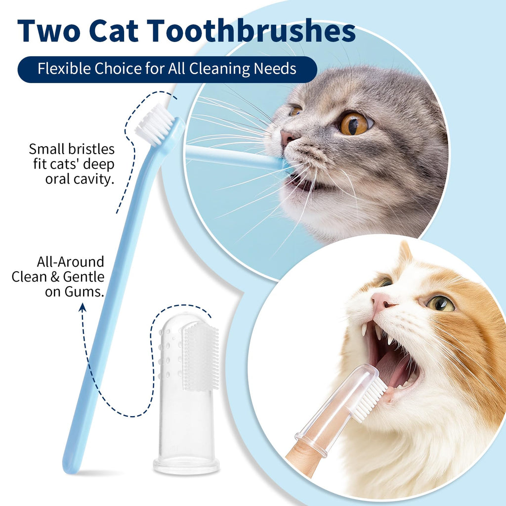 Tuna Flavor Toothpaste 1.06 oz with Toothbrush & Finger Brush B24926
