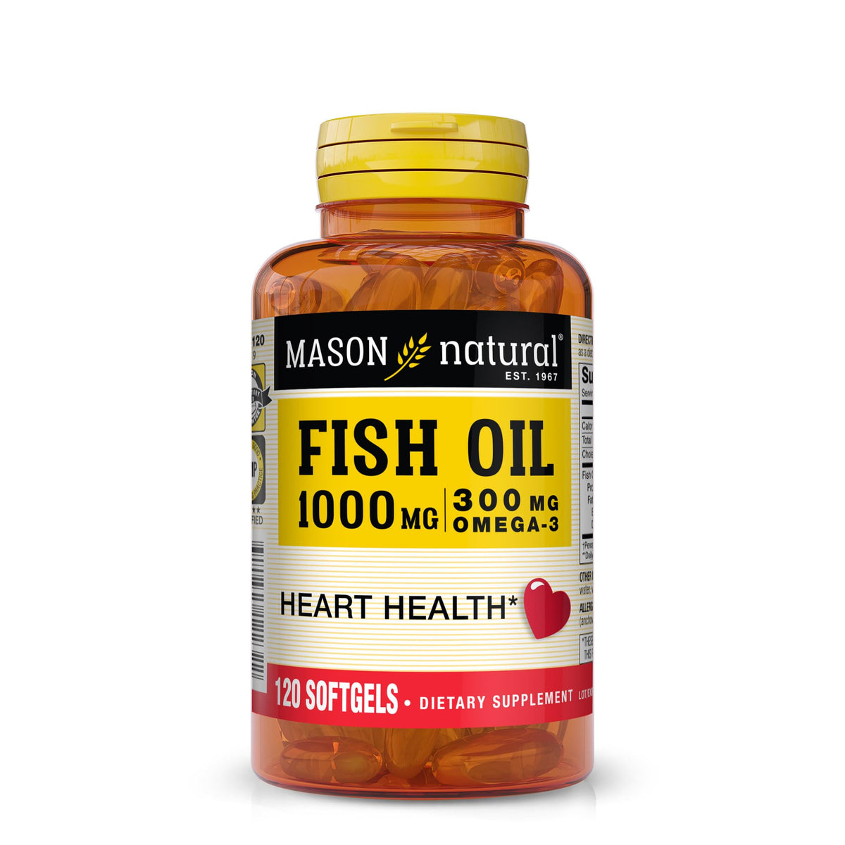 Omega-3 Fish Oil 1000mg EPA DHA I55960