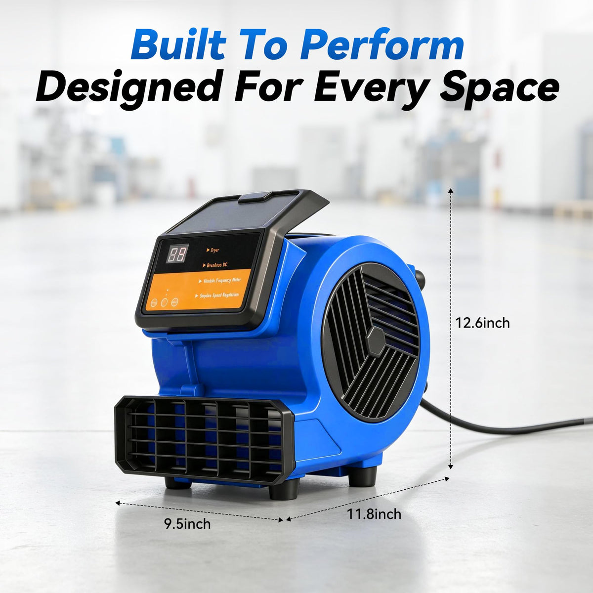 Blower Fan Air Mover 1/4HP 1100 CFM J252