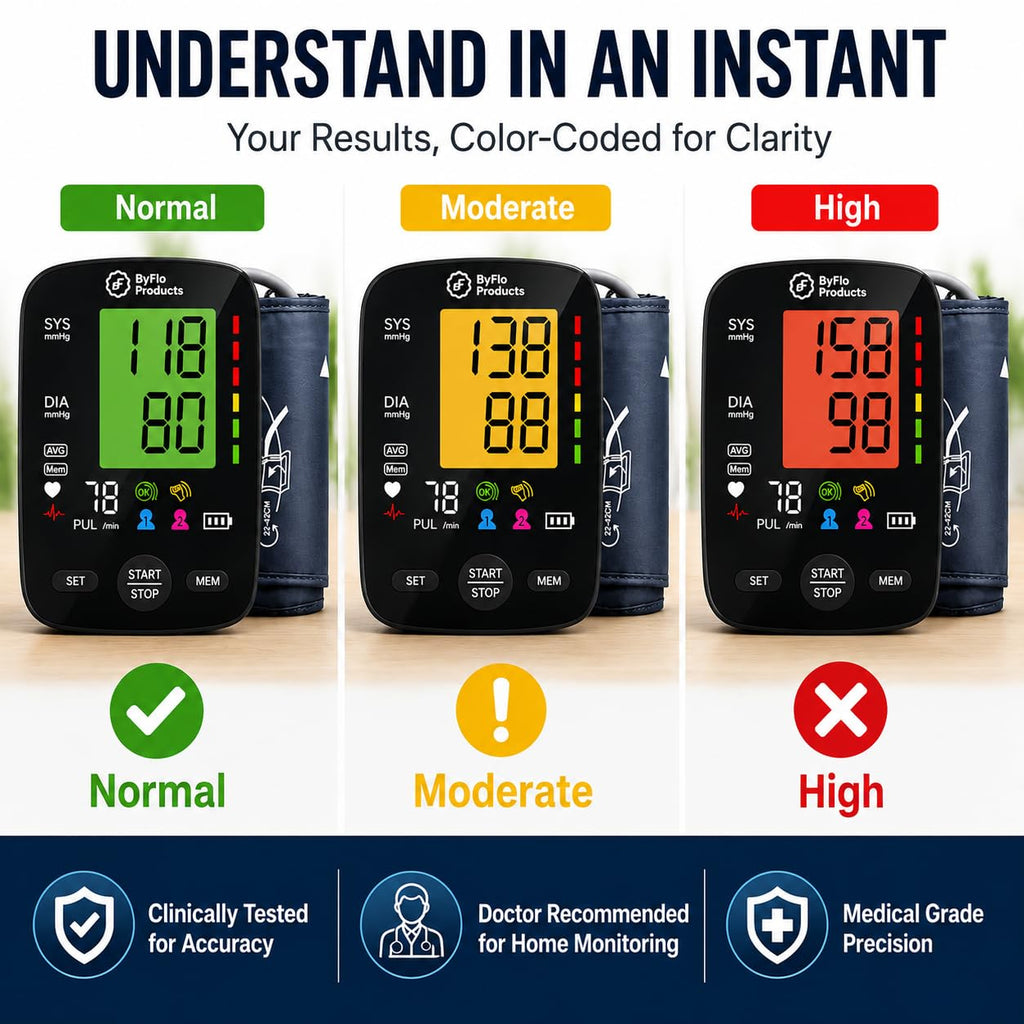 Blood Pressure Monitor Arm Cuff USB-C R167