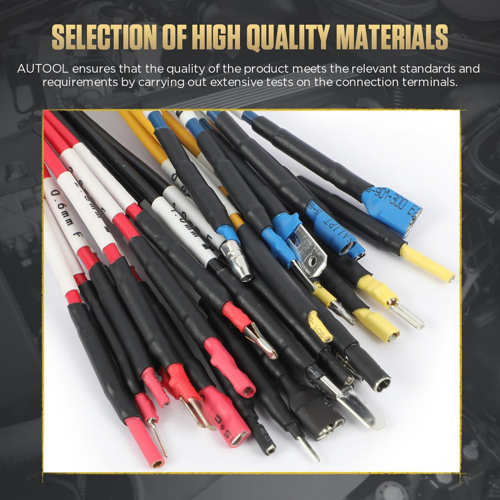 68PCS Multimeter Test Leads Kit with Alligator Clips and Banana Plug Adapters U4758