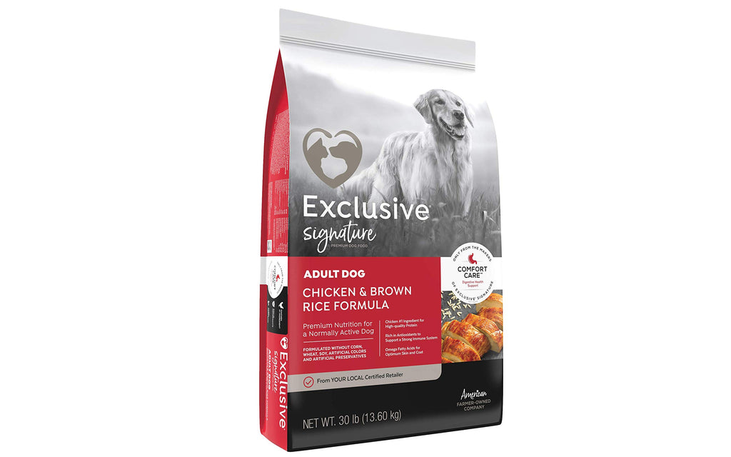 Chicken & Brown Rice Adult Dog Food 30 lb Bag N3336