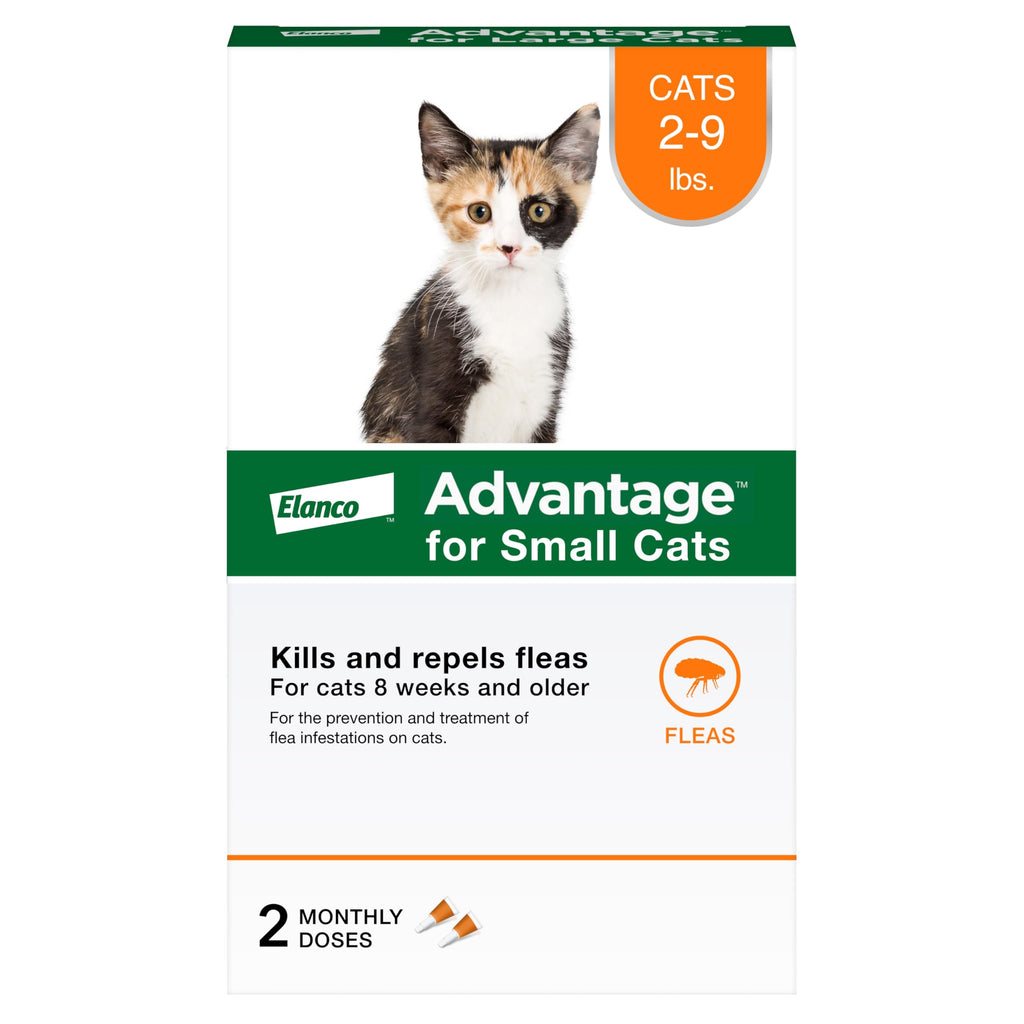 Topical Cat Flea Treatment and Prevention for Small Cats 2-9 lbs M961638