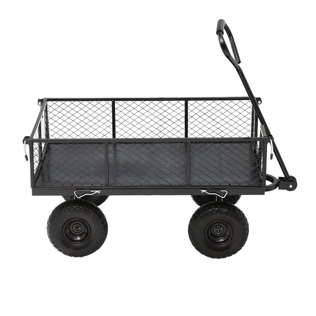 Steel Garden Cart 4 Cu Ft Utility Wagon B503
