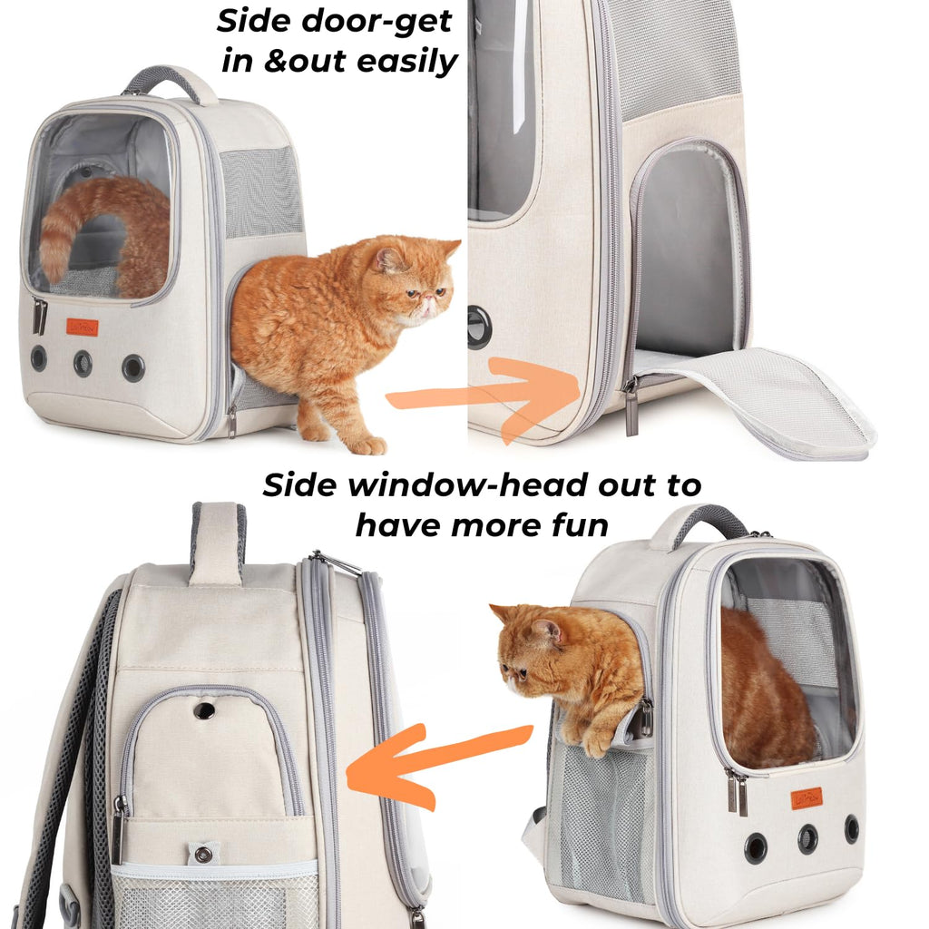 Pet Carrier Backpack, Airline-Approved (Beige) G8272