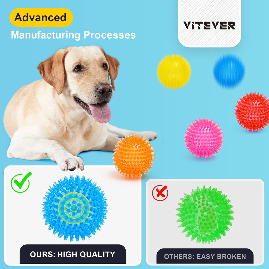 Squeaky Dog Toy Balls BPA Free Non-Toxic R623