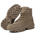 Lightweight Waterproof Tactical Hiking Work Boots with Side Zipper Y532