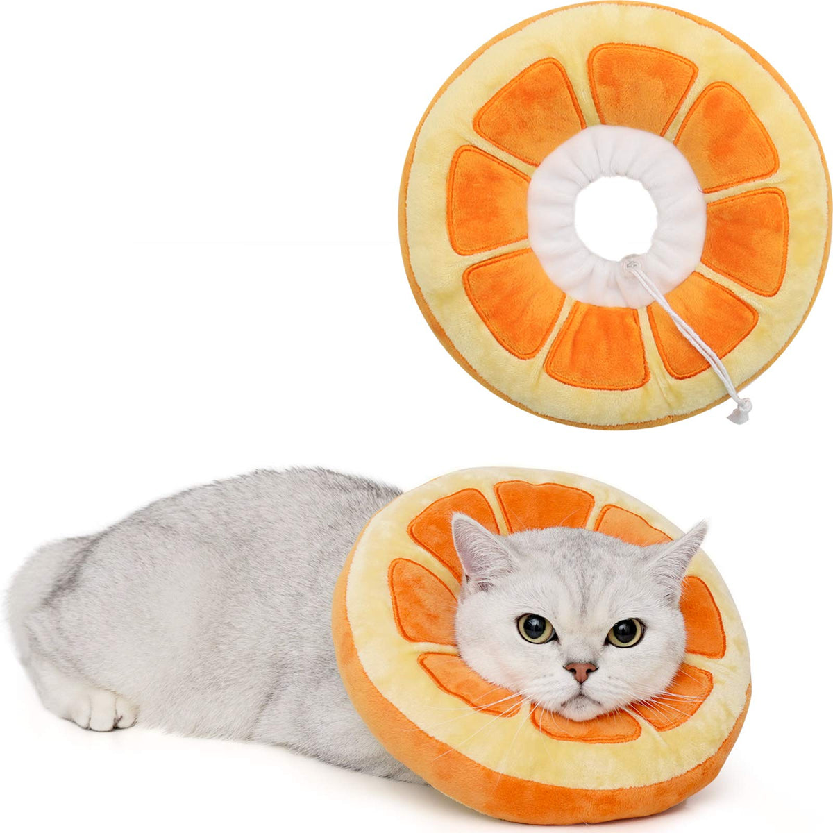 Adjustable Soft Cat Cone Collar Q791075