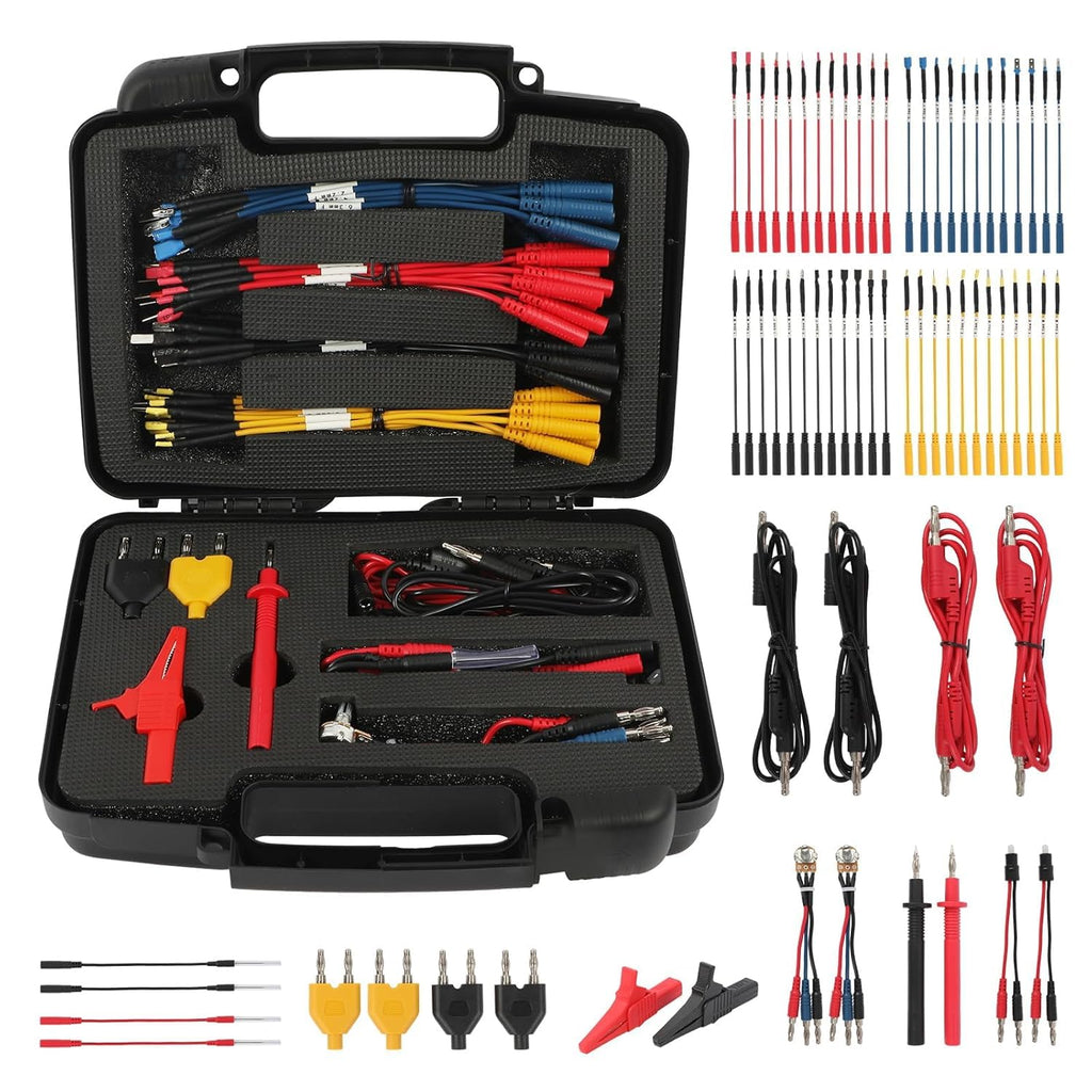 68PCS Multimeter Test Leads Kit with Alligator Clips and Banana Plug Adapters U4758