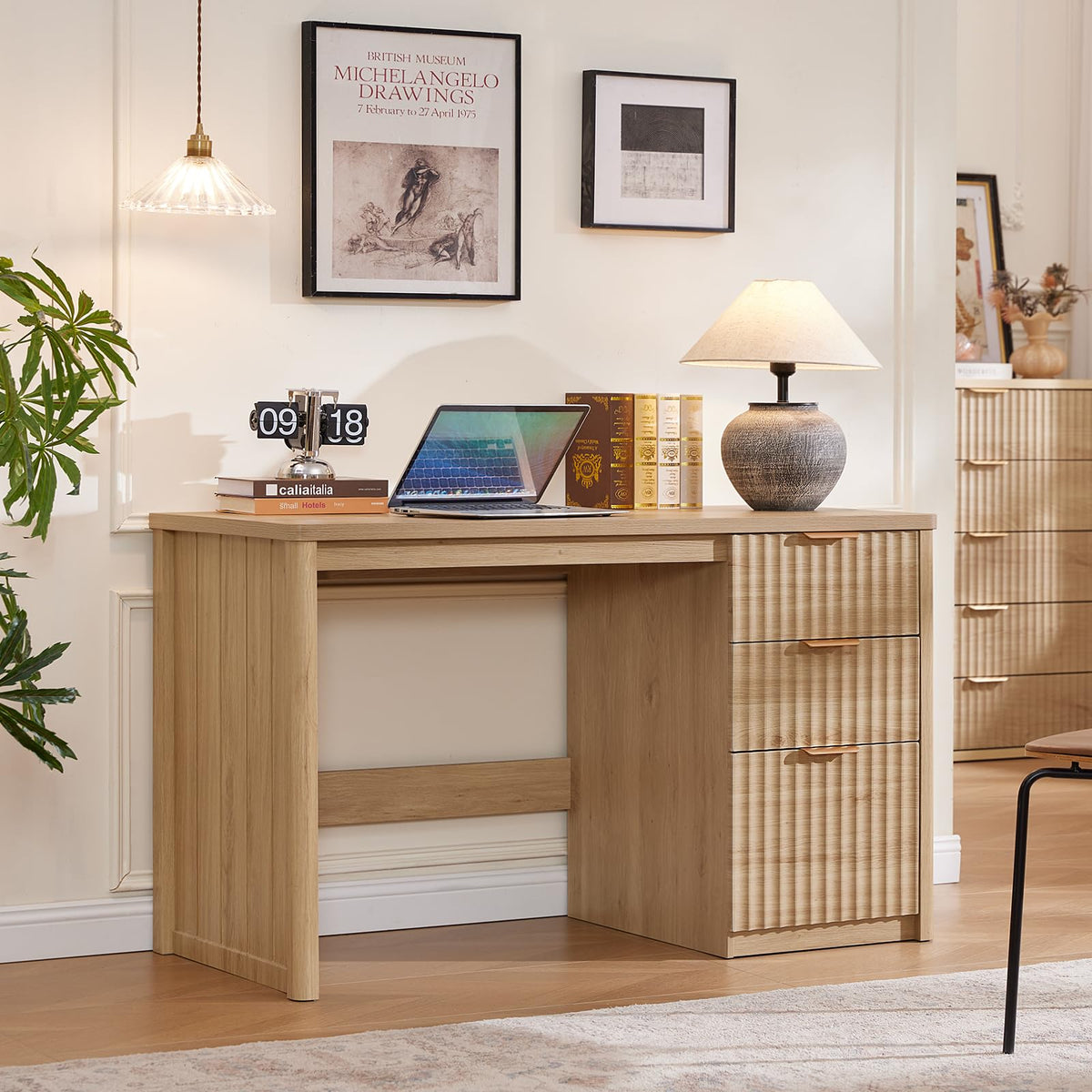 Office Desk with 3 Drawers F5483
