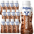 Chocolate High Protein Shake 30g Protein 12 Pack Bottles B853392