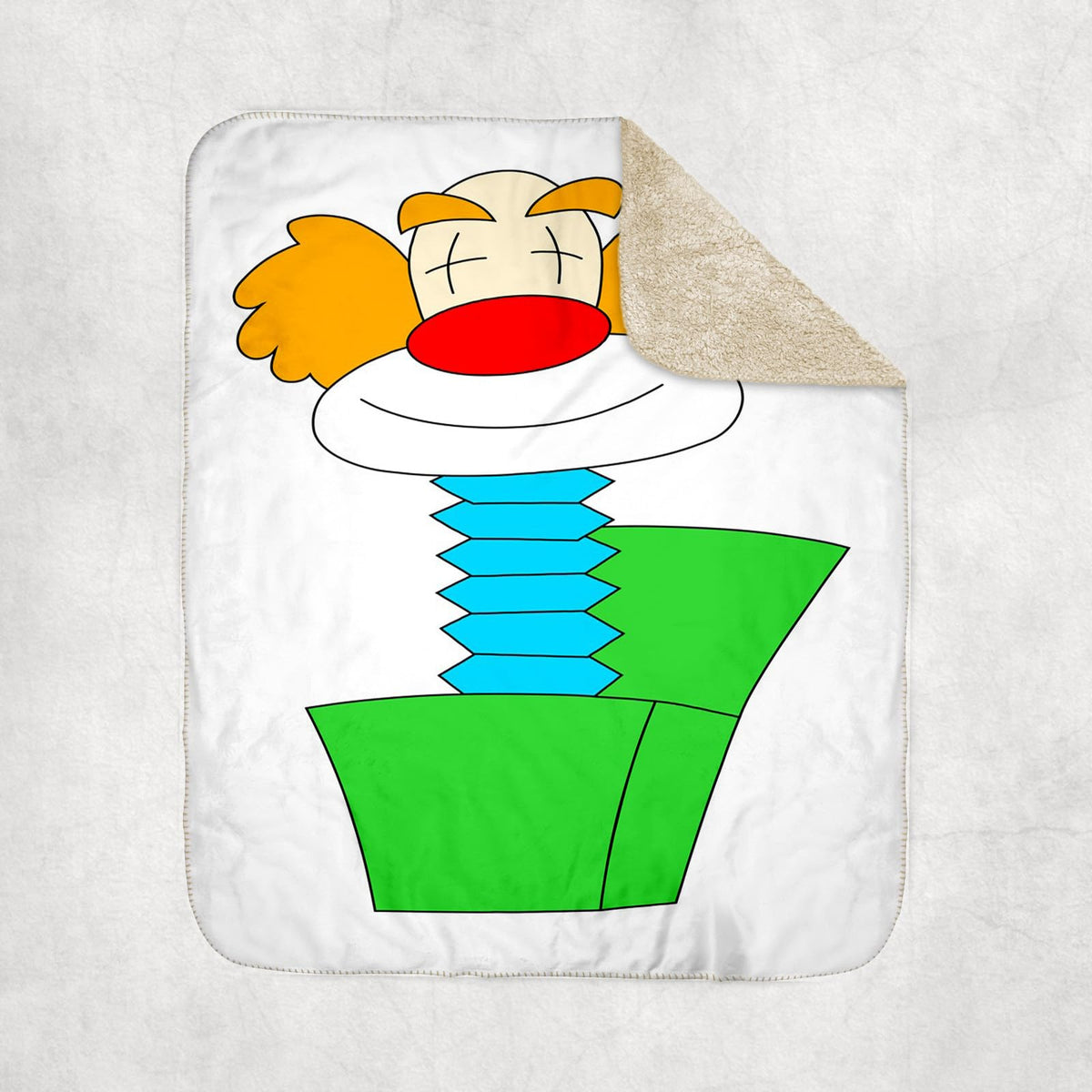 Sherpa Lined Blanket M3050