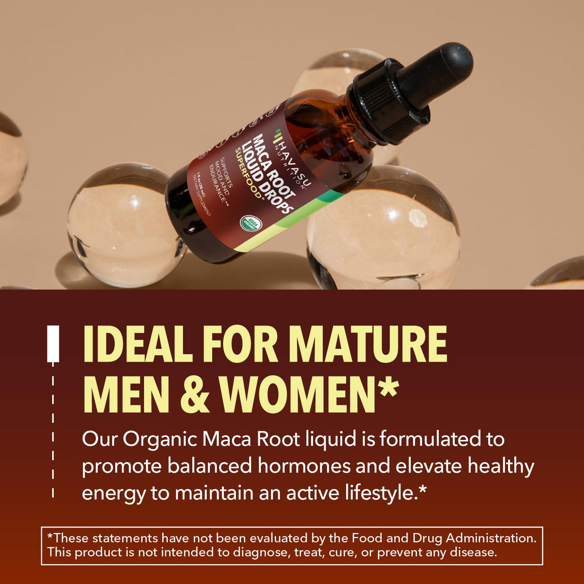 Organic Maca Root Liquid Drops & L Arginine L Citrulline Supplement T215742