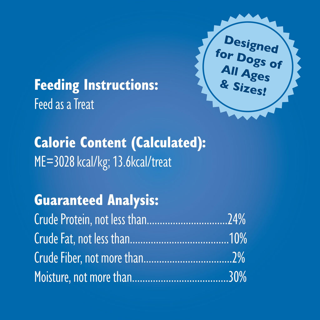 Peanut Butter Flavor Dog Treats 10oz 4-Pack X361749