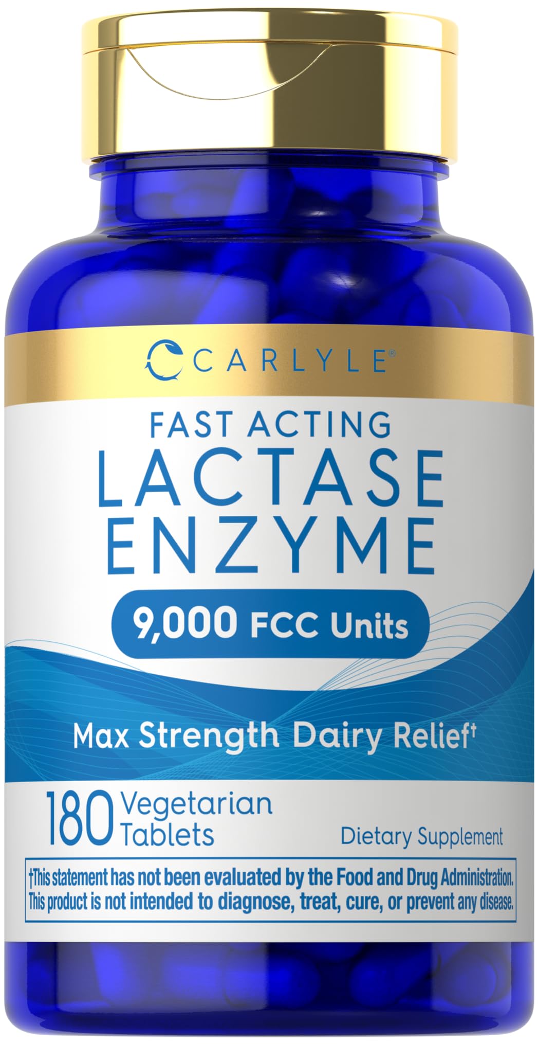 Lactase Enzyme Tablets 180 Pills E7999
