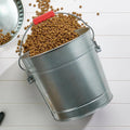 6-Gallon Galvanized Steel Storage Can with Locking Lid E29879