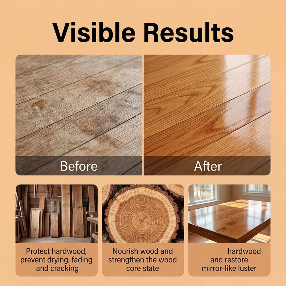 High-Gloss Wood Floor Polish Y74729