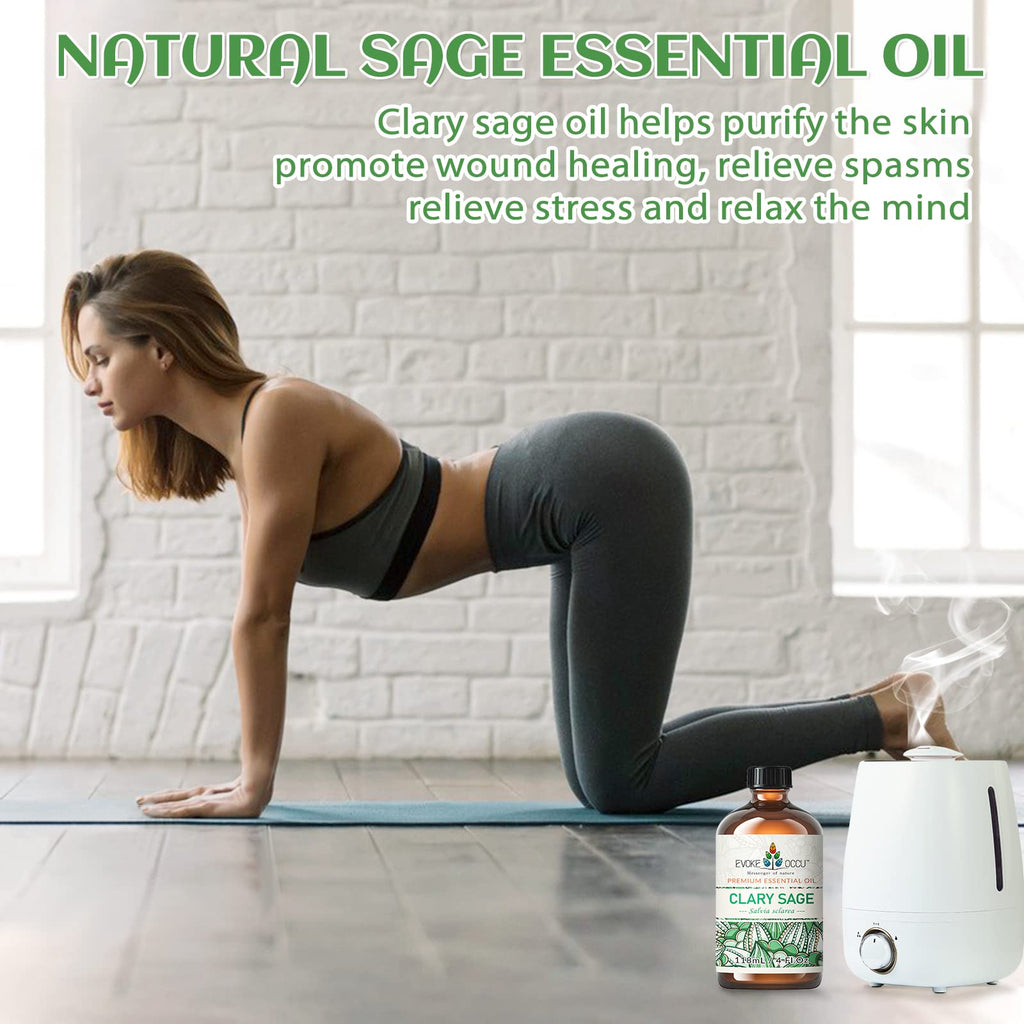 Rosemary Clary Sage Ylang Ylang Geranium Lavender Essential Oil 4 Oz W280887