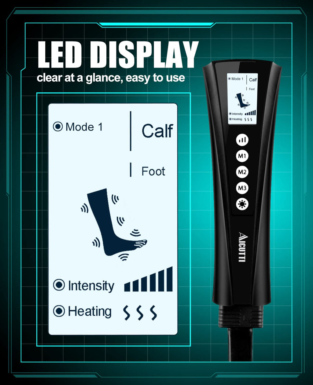 Full Leg Massager with Heat I891