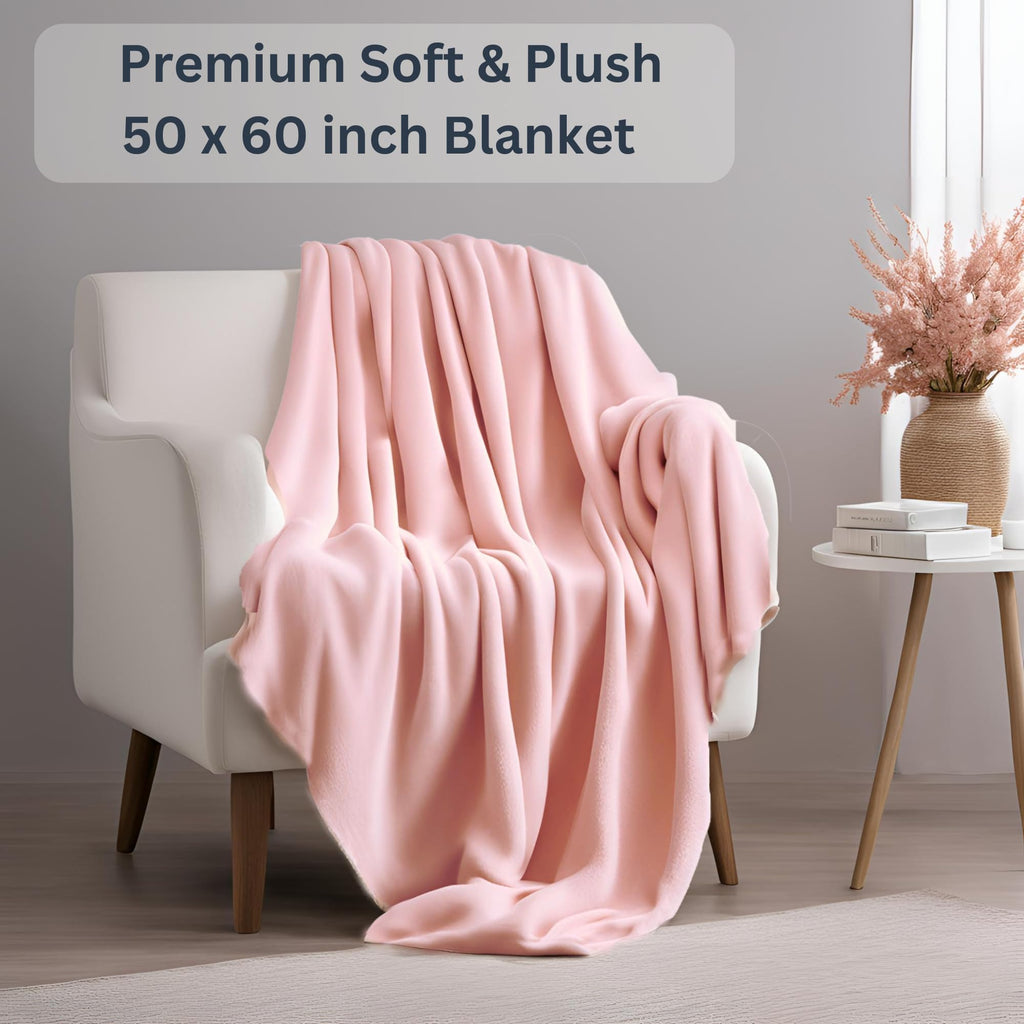 Pink Blanket & Tumbler D981