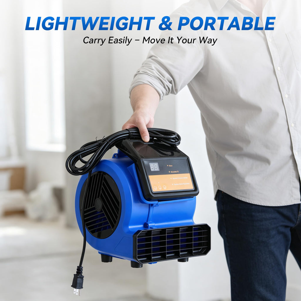 Blower Fan Air Mover 1/4HP 1100 CFM J252
