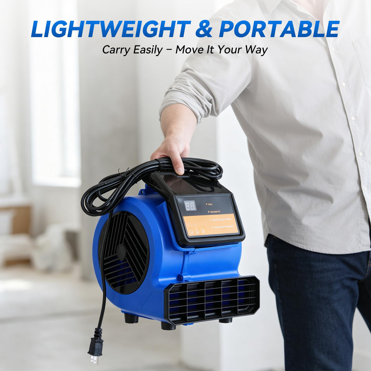 Blower Fan Air Mover 1/4HP 1100 CFM J252